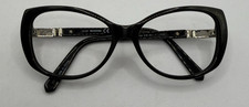 SWAROVSKI FRAMES ONLY EYEGLASSES SW124 01B BLACK 56-16-140