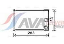 Wärmetauscher Innenraumheizung ** CLEVER FIT ** AVA Clever Choice OLA6680 CDTi