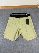 Ten Thousand Tactical Shorts Mens Medium Green Lined 7" Training Running NWT