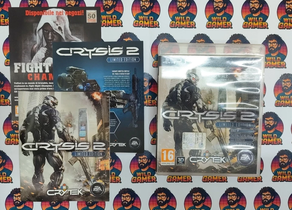 ⚡ Crysis 2 PS3 ITA | Usato OTTIMO – Boxato Completo Manuale incluso - Immagine 2 di 4