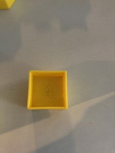 Tupperware Tuppertoys Shape O Ball Sorter Toy Replacement Piece #4 Square | eBay