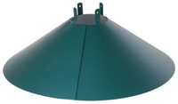 Woodlink Post Mount Squirrel Baffle Model Baf3gr , New, Free Shipping on sale Woodlink Post Mount Squirrel Baffle Model Baf3gr , New, Free Shipping on sale