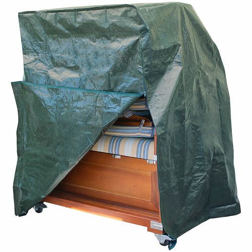 Royal Gardineer Gewebe-Abdeckplane für Strandkorb, 130 x 170 x 110 cm, 110 g/m² - Bild 1 von 6