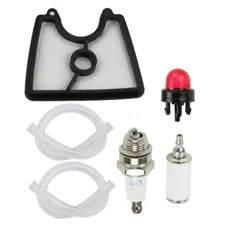 Air Filter Fuel Line Kit For Husqvarna 125BX 125BVX 125B Handheld Leaf Blower