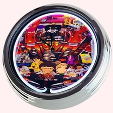 N-0800 Orologio Parete " Flipper Tabella Scarface " Neon Wohn / Sala Cucina