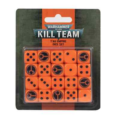Kill Team T'au Empire Dice Set Warhammer 40K