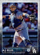 2015 Topps #429 A.J. Ellis Los Angeles Dodgers