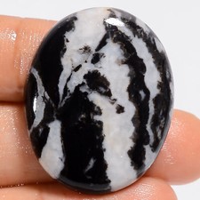100 Natural Buffalo Turquoise Oval Cabochon Gemstone 49.5 Ct 32X26X6mm EE-47990