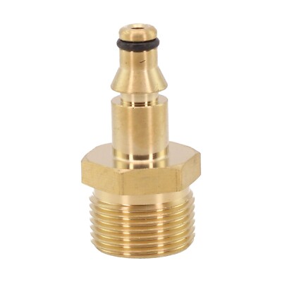 Messing Adapter für Hochdruckreiniger Schlauch mit M22 männlichen Gewinde