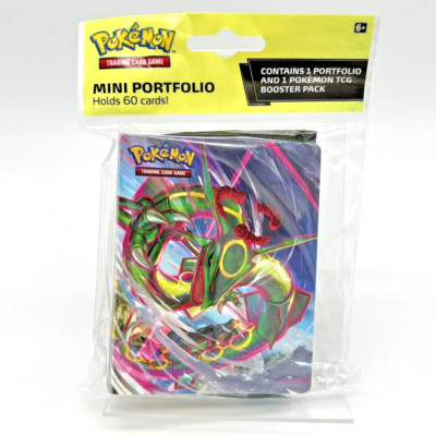 Pokémon TCG Sword & Shield: EVOLVING SKIES Mini Portfolio + Booster Pack   NEW