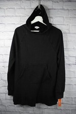 Colsie Distressed Hooded Sweatshirt Long Womens S - NEW