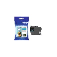 Brother Tinte Schwarz LC-421BK 421 Xl Cyan #Sg