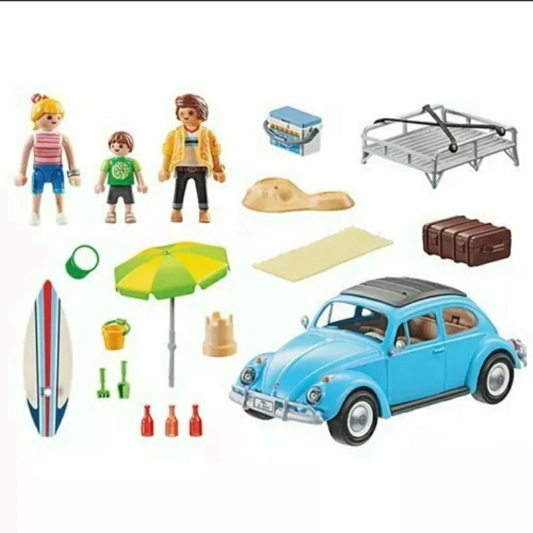 Playmobil 70177 Volkswagen Beetle & 70176 T1 Camping Bus!! VW 