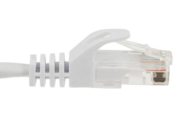 3ft White CAT6 Ethernet Patch Cables, Easyboot (Ferrari-style), 50 Pack Nieuw, goedkoop