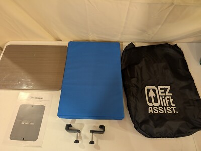 EZ Lift Assist Chair Support Tray Pad & Clamps Set Mobility Aid for Seniors New