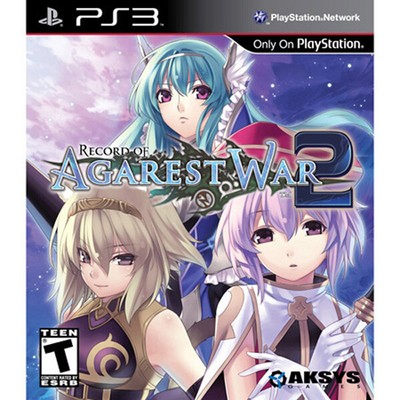 Record Of Agarest War 2 Playstation 3 Blu-Ray (893610001594)