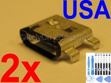 2x Micro USB Charging Port Sync For Acer Iconia One 10 B3-A30 A6003 Tablet USA
