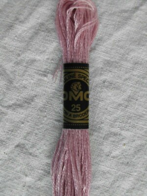DMC 25 Mouliné Spécial Stickgarn 778 muschelrosa rosa Frankreich Baumwolle 8m