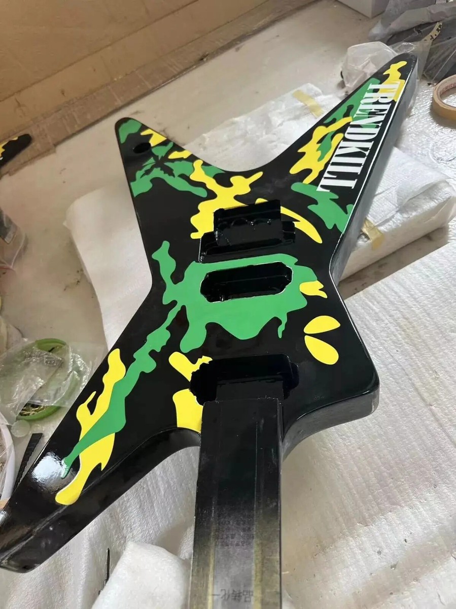 Trendkill Guitar 6 Strings Custom Washburns Skull Body Free Ship