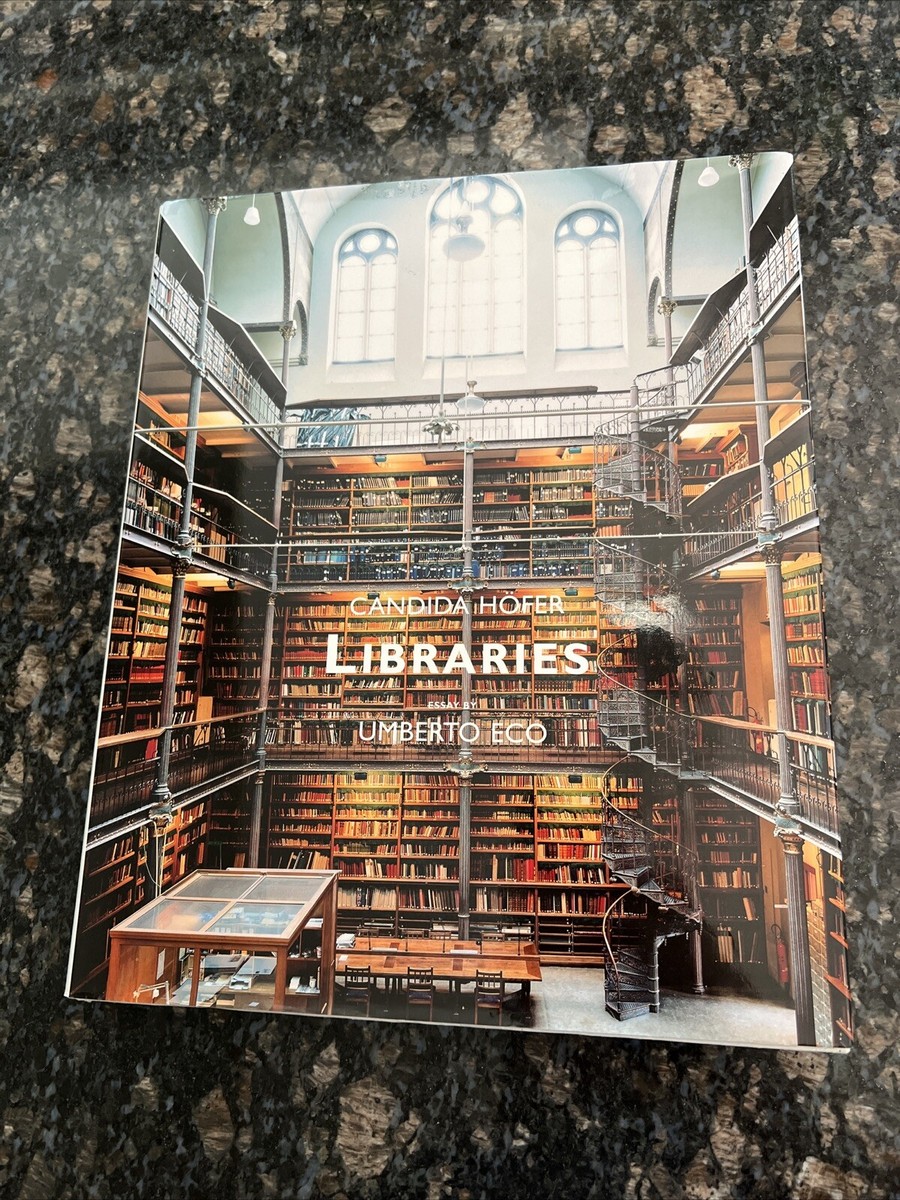 LIBRARIES CANDIDA HOFER Essay by UMBERTO ECO | eBay