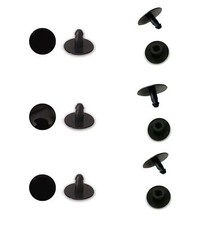 6 Sets Replacement Rivets Button Strap Compatible for Clog Shoe Strap 16mm Size