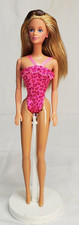 1999 Mattel FLORIDA VACATION BARBIE Doll 20535 w PINK Swimsuit  Mackie Face