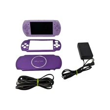 Sony PSP 3001 Hannah Montana Lilac Purple Edition System Console Tested READ