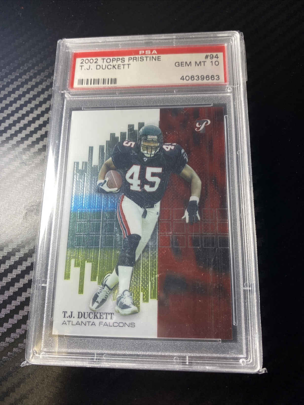 TJ Duckett Topps Pristine #94 Base