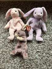 Bunny beanie babies lot with tags