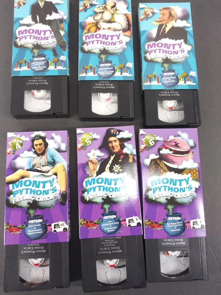 Monty Python's Flying Circus Complete Season #1 (6 Tape VHS Boxed Set) Excellent - Image 4 of 4