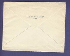 Unused Original Envelope - Anchor - Donaldson Line