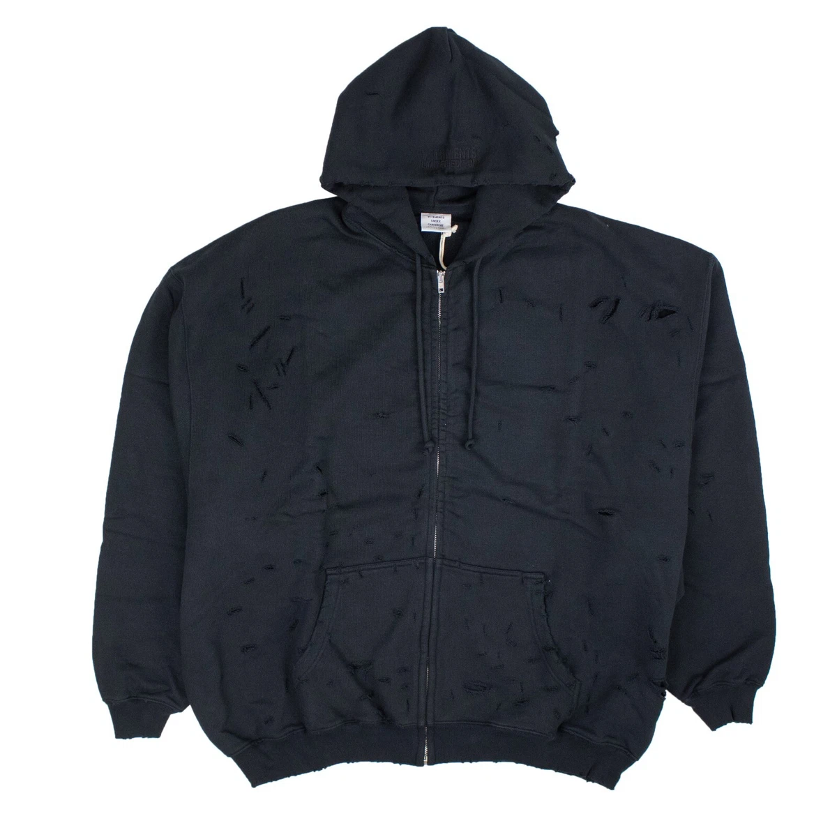 Vetements zip up hoodie sales