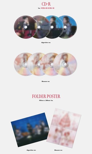 QWER ALGORITHM'S BLOSSOM 2nd Mini Album CD+Book+11 Card+Photo+2 Poster+5 Sticker - Picture 10 of 21