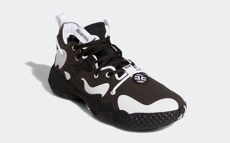 Adidas Harden Vol. 6 BasketBall Shoes Black White James Harden - Size 12.5  - NEW | eBay