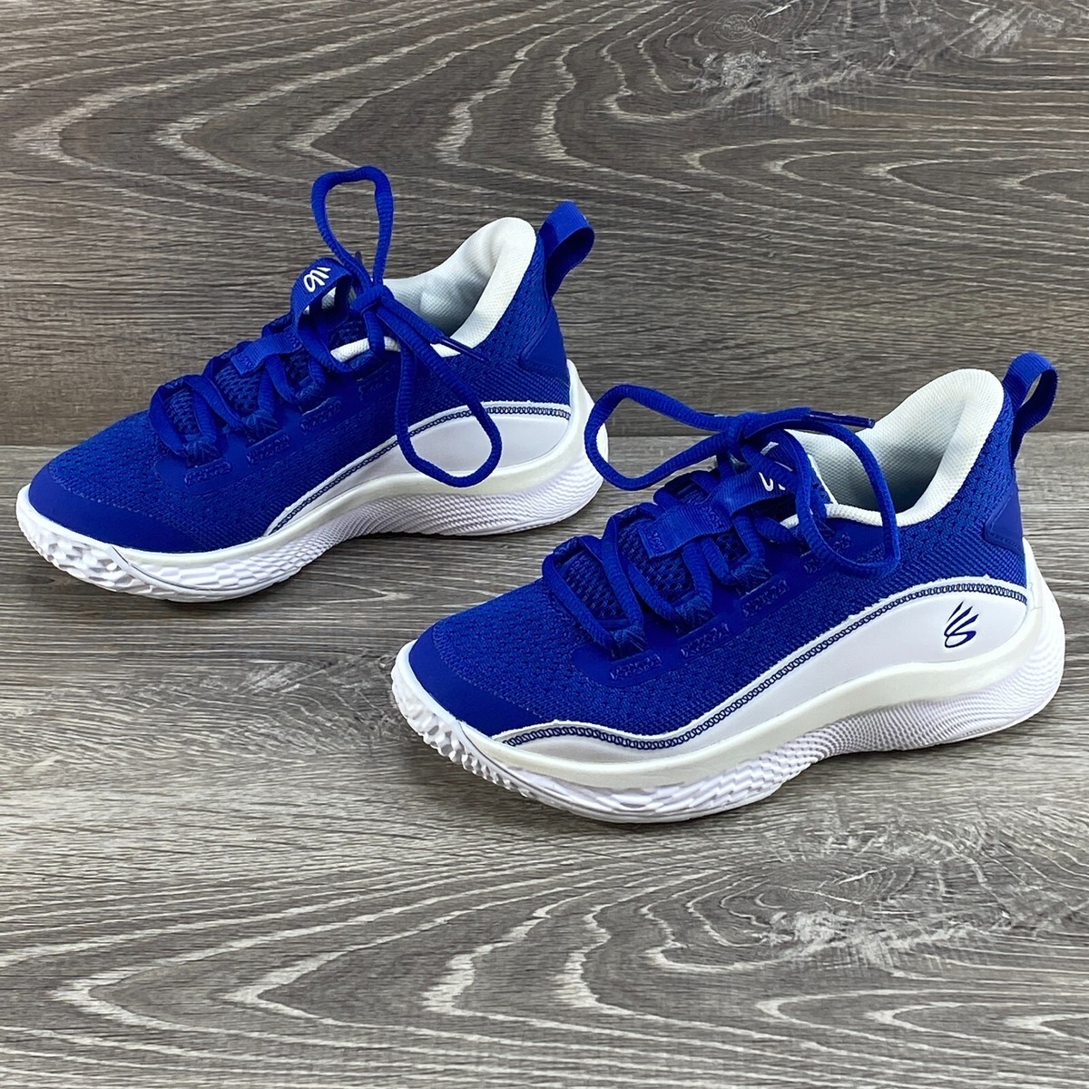 New Under Armour Stephen Curry Flow 8 Royal Blue/White 3023528-402