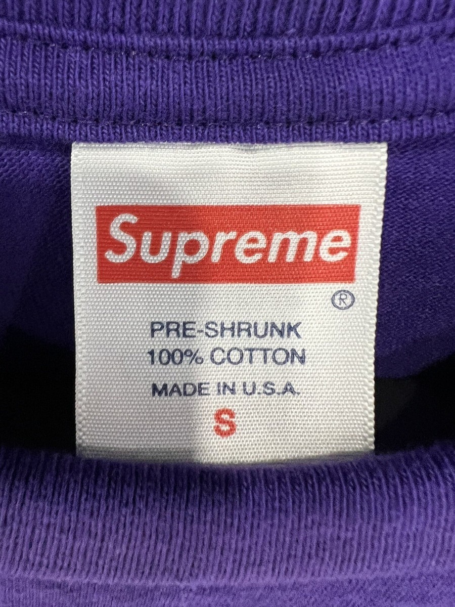Supreme Arabic Logo Tee Purple Size Small | eBay