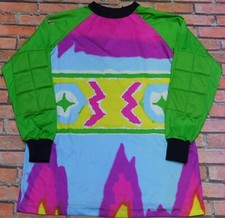 REUSCH MAGLIA SHIRT CALCIO NOLEL  PORTIERE VINTAGE MADE IN ITALY (133) tg. S