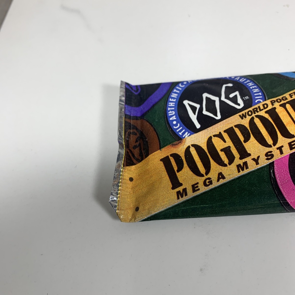 Pogpourri Mega Mystery Mix Green Pogs Vintage Sealed Pig Milk Caps