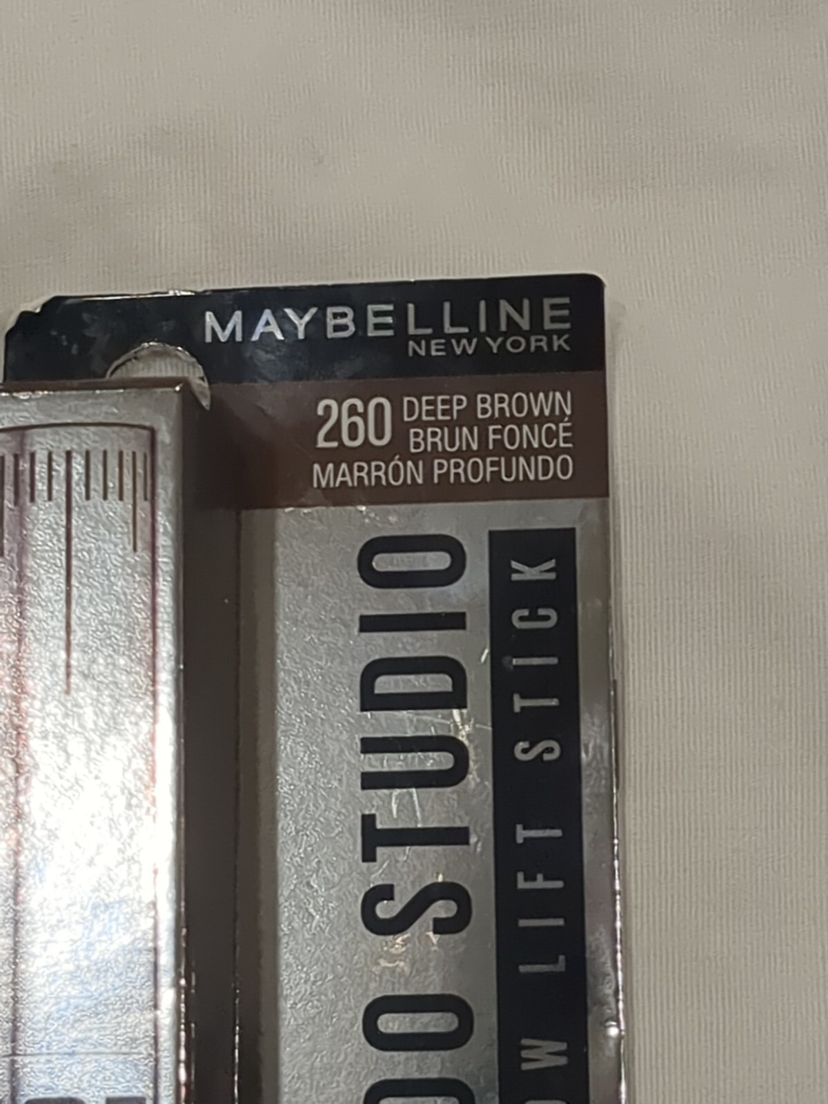Maybelline New York Tattoo Studio Brow Lift Stick #260 Deep Brown