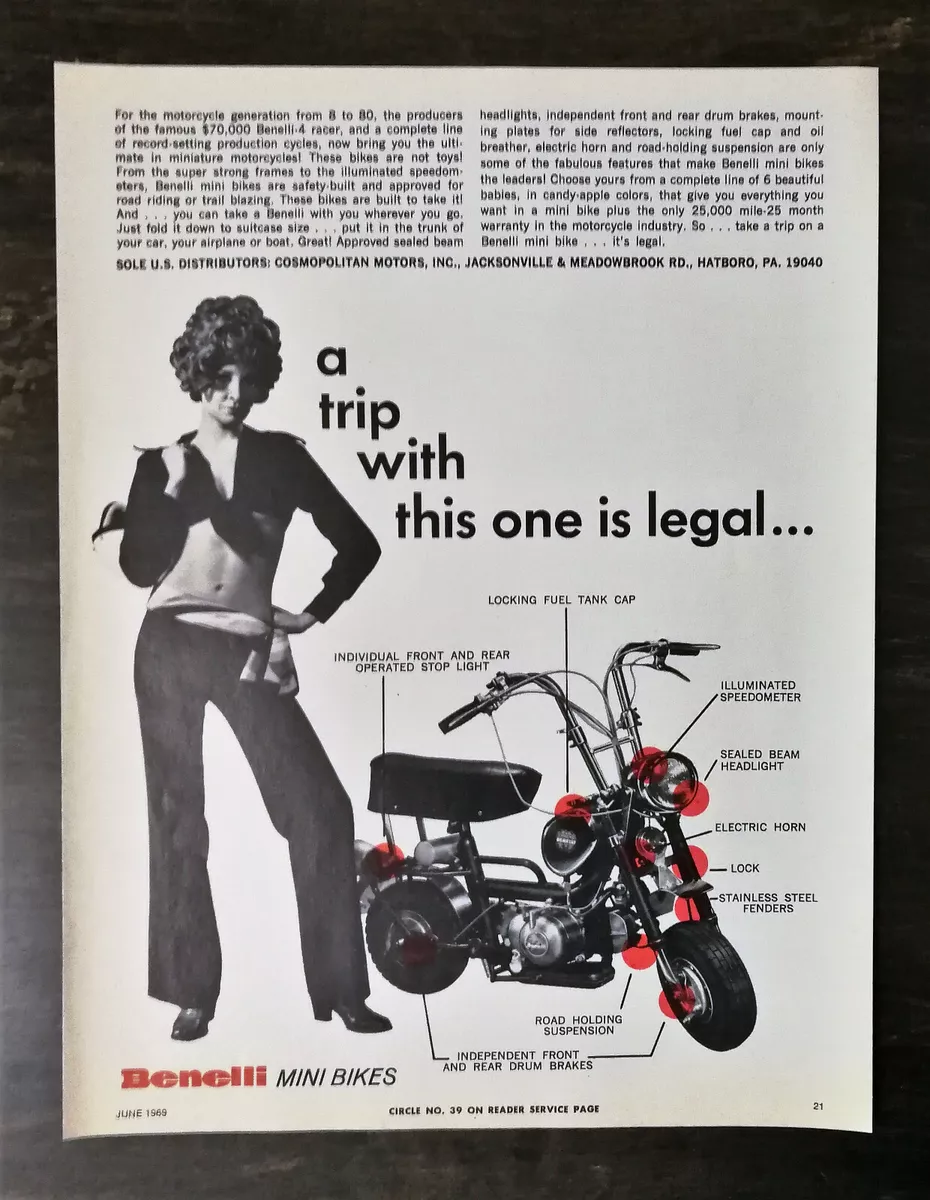 Benelli 50cc 2024 mini bike