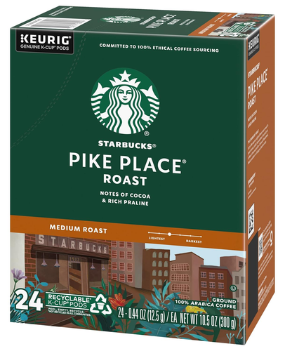 Pike Place Roast Coffee K-Cup Portion Packs for Keurig Brewers, 72 Count (3 Boxe - Picture 4 of 8