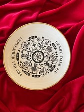 VINTAGE COPYRIGHT DESIGN DENBY DALE PIE 1964 DECORATIVE PLATE