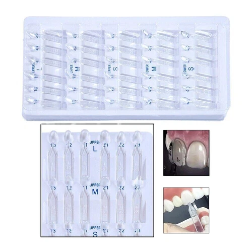 30 Stck. Dental Composite Harz Furniere Form Licht Heilung Vorderzähne USA - Bild 2 von 14