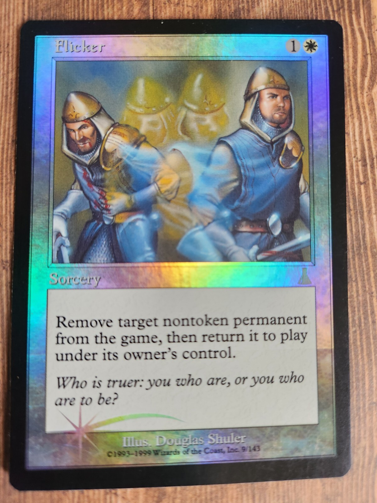 Foil Flicker Urza's Destiny MTG NM Near Mint