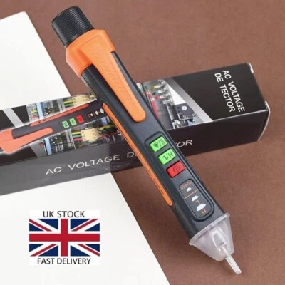 Voltage Tester Pen Non Contact AC Sensor Power Alert 12-1000V Electric Detector