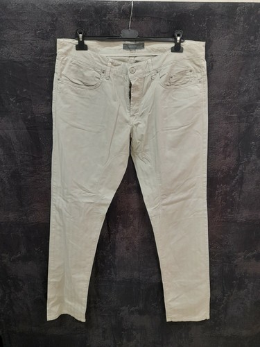 Siviglia jeans uomo men beige tg 54 size 40 pantalone pants estivo comoda |  eBay