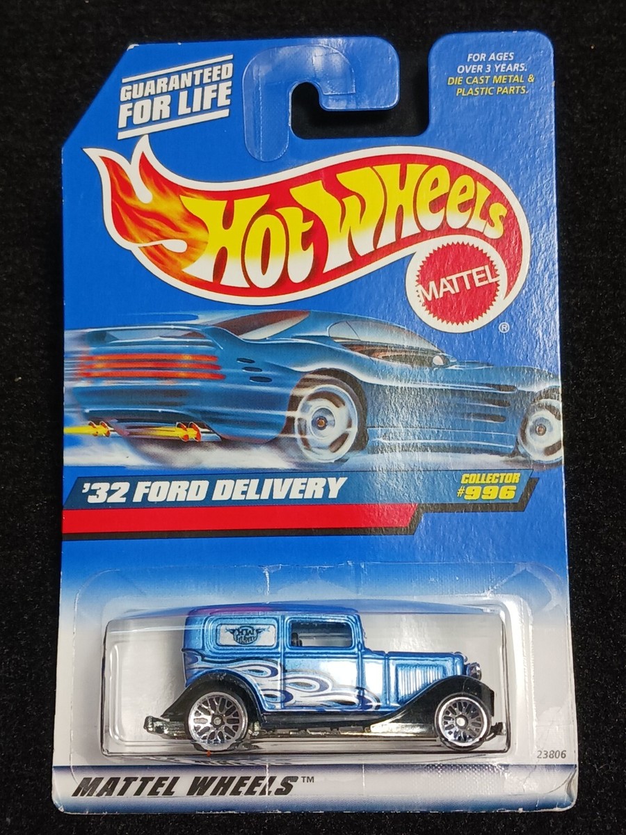 32 Ford Delivery, Hotwheels 1999 Collector #996, #23806 Blue