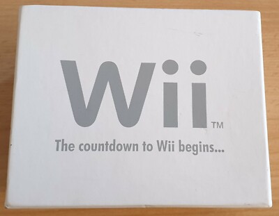 [NINTENDO]   LIMITED EDITION   Wii Armbanduhr   THE COUNTDOWN TO WII BEGINS. uhr