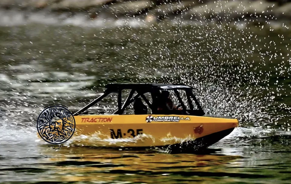 BASH JET Kart Boat Brushless Jet Boat 580mm 22.8" M-JET-35 Pump Model Ship Kit - Image 4 of 4