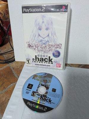 .hack INFECTION (Sony PlayStation 2, 2003) Disc & Cover Art Only Tested/Working
